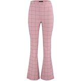 Trendyol dried rose high waist flare fit trousers Cene