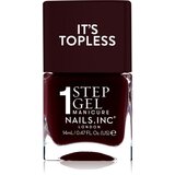 Nails Inc. It’s Topless gel lak za nohte za dolgoobstojen učinek odtenek Billie 14 ml Cene