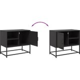  ormarić crni 68x39x60,5 cm čelični | shoptok.hr