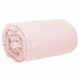  Deka od poliestera 200 x 220 cm - Ružičasta | shoptok.hr
