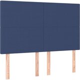  Box spring s madracem LED plavi 140x200 cm od tkanine | shoptok.hr