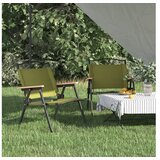  Stolice za kampiranje 2 kom zelene 54x43x59 cm tkanina Oxford | shoptok.hr