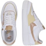 Nike Nizke superge 'AF1 SHADOW' svetlo rjava / zlato-rumena / bela | Shoptok.si