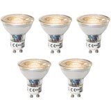 LUEDD Komplet 5 GU10 dimbare LED lamp 3W 200 lm 2700K Cene