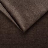 Hom`in KOTNA SEDEŽNA GARNITURA, gladka tkanina temno rjava | Shoptok.si