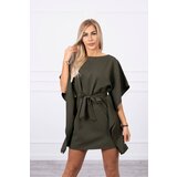 Kesi Batwings Oversize Dress Khaki | Shoptok.si