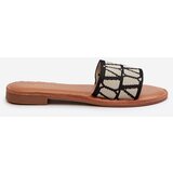 Boto Women's Black Flat Sandals Traivea | Eponuda.ba