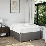 Maison Chic Posteljni okvir - Dvoposteljna postelja - Zakonska postelja brez vzmetnice taupe 120x190 cm blago-J12582, (21766349) | Shoptok.si
