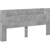  Uzglavlje Betonski sivi 200 x 16,5 x 103,5 cm Konstruirano drvo | Eponuda.com