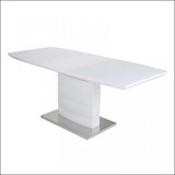 Olimp Sport Trpezarijski sto DT122 MDF Beli visoki sjaj 770-970 | ePonuda.com