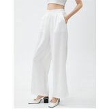 Koton Wide Leg Trousers with Pockets Elastic Waist | Shoptok.si