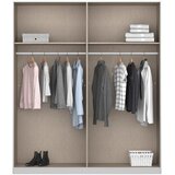 Rauch Möbel omara s klasičnimi vrati, antracit, bela | Shoptok.si