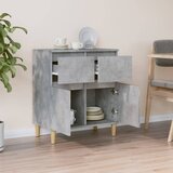  Komoda siva boja betona 60x35x70 cm od konstruiranog drva | shoptok.hr