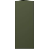  Vrtna sadilica maslinastozelena trokutasta 30x26x75 cm čelična | Eponuda.com