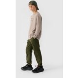4f Boys Jogger Casual Pants Plain Khaki 4FJWMM00TTR | shoptok.hr