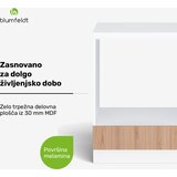 Blumfeldt WoodVista skladišni ormarić | Stabilna MDF radna ploča | Održivi materijali | Jednostavna montaža | shoptok.hr