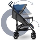 Lionelo dječja kolica ELIA plava navy + zaštita za noge, od komaraca, 5G JAMSTVA | shoptok.hr