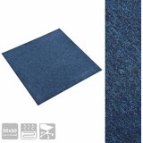  Tepih 20 pcs Tamno plava 50 x 50 cm 100% Polipropilen | Eponuda.com