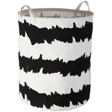 Premier Housewares Črno-bel tekstilni koš za perilo Harga – | Shoptok.si