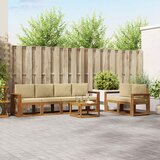  Set vanjskih sofa 7 kom. Prirodna i bež | shoptok.hr