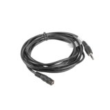 Lanberg Kabel Estereo Jack 3,5 mm macho/Jack 3,5 mm Hembra 3m Negro, (21091126) | Shoptok.si