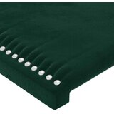  Okvir za krevet bez madraca tamnozeleni 100x200 cm baršunasti | shoptok.hr