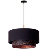  Duolla - Visilica na sajli NANTES 1xE27/15W/230V prečnik 45 cm crna/bakarna | Eponuda.com