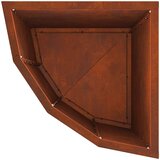  Kutni Sadič Rđa 30 x 30 x 50 cm Otporni čelik | shoptok.hr
