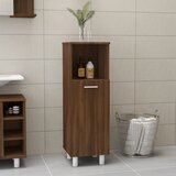 The Living Store Kopalniška omarica rjavi hrast 30x30x95 cm inženirski les - Kopalniška Omarica, (21436871) | Shoptok.si