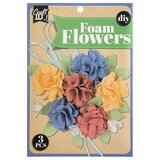DIY set cvijeća od pjene u plavoj i žutoj boji | shoptok.hr