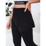 DStreet Damskie leginsy sportowe GIRLJUMP czarne | Shoptok.si