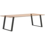  Noge za blagovaonski stol U-oblik 2 kom antracit 90 x (72-73) cm čelik | shoptok.hr