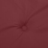  Jastuci za vrtnu klupu 2 kom Crvena vina 180x50x7 cm tkanina | Eponuda.com