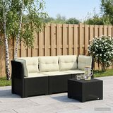 SOFA za vrt za 3 osobe s izgledom ratana PP | shoptok.hr