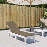  Jastuk za ležaljku prošarani smeđesivi (75 + 105) x 50 x 4 cm | Eponuda.com