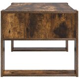  Klubska miza Dimljeni oreh 92 x 53 x 45 cm Konstruiran les, (5000121409) | Shoptok.si