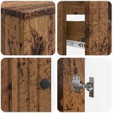  Set kupaonskih ormara od 4 dijela ALKMAAR Staro drvo | shoptok.hr