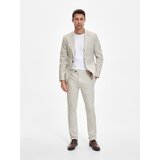 Reserved Kariraste hlače chino - Bež | Shoptok.si
