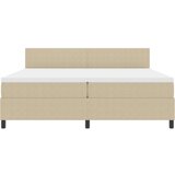  zavisna vzmetnica z vzmetnico svetlo zelena siva 200x200 cm žametna tkanina, (22083269) | Shoptok.si