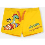 Dagi Swim Shorts - Yellow - Graphic Cene