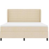 Box spring krevet s madracem Krema 180 x 200 cm tkanina | shoptok.hr