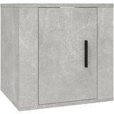 vidaXL Stenska TV omarica betonsko siva 40x34,5x40 cm, (20732063) Cene