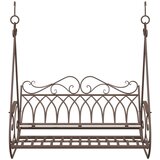  Ljuljačka Čelik 112 x 60 x 126,5 cm Antikno smeđa | shoptok.hr