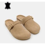 Sinsay Kožne natikače s remenom | shoptok.hr