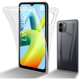Cadorabo Xiaomi RedMi A1 in transparentno - 360° zaščita celotnega telesa - Zaščita spredaj in zadaj, vsestranska zaščita s ščitnikom zaslona, (20860222) | Shoptok.si