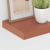  Polica na zidu Zidne Crvena 23 x 23,5 x 4 cm Konstruirano drvo | shoptok.hr