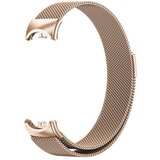 INF Združljiv s Xiaomi Band 8/9/10 - Uradni stil kovinski magnetni pašček PinkGold, (5000074103) | Shoptok.si