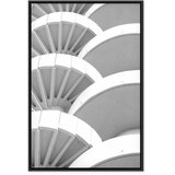  Slika - White Detail (1 Part) Vertical 60x90 U crnom drvenom okviru | shoptok.hr