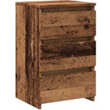vidaXL Nočne omarice 2 kosa starinski les 40x35x62,5 cm inženirski les | Shoptok.si