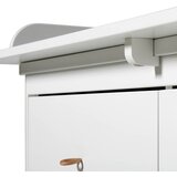 Oliver Furniture® komoda s previjalno mizo white/oak | Shoptok.si